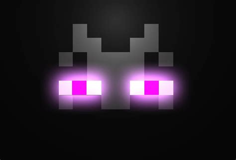 Minecraft Enderman Face Wallpaper