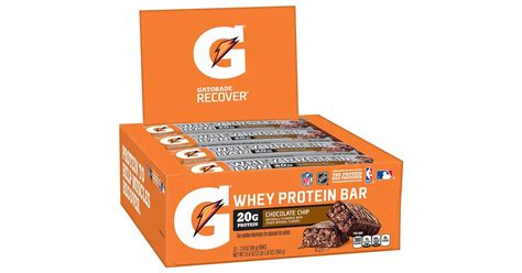 Gatorade Protein Bars 12-Pack ONLY $7.97 Shipped