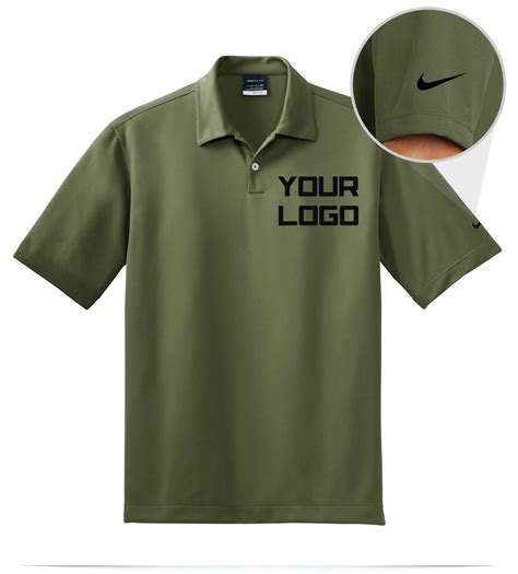 Custom Nike Golf Shirt With Embroidered Logo at AllStar Logo