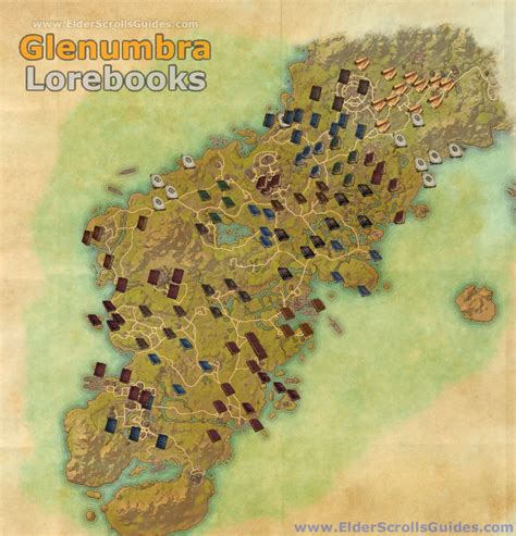 Eso Glenumbra Survey Map