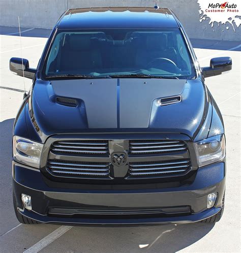 2009-2017 Dodge Ram 1500 Truck RAM HEMI HOOD Decals Stripe 3M Graphics PDS3858 | eBay