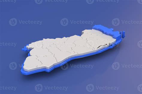 Map of El Salvador region of La Union on blue 20452983 Stock Photo at Vecteezy