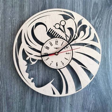 Cnc Router Files Wall Clock Dxf Plasma Cnc Files for Wood Cnc | Etsy