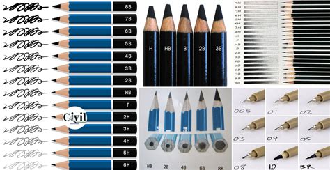 Discover 145+ different types of drawing pencils latest - vietkidsiq.edu.vn