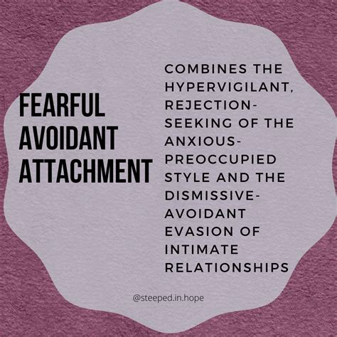 Fearful Avoidant Attachment | Avoidant personality, Relationship, Attachment theory