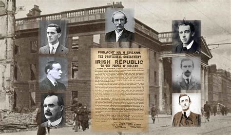 The 1916 Easter Rising: The Seven Signatories of the Proclamation of Independence - The Irish Place