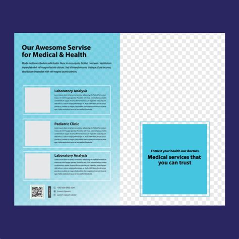 Bifold Brochure Template 13795936 Vector Art at Vecteezy