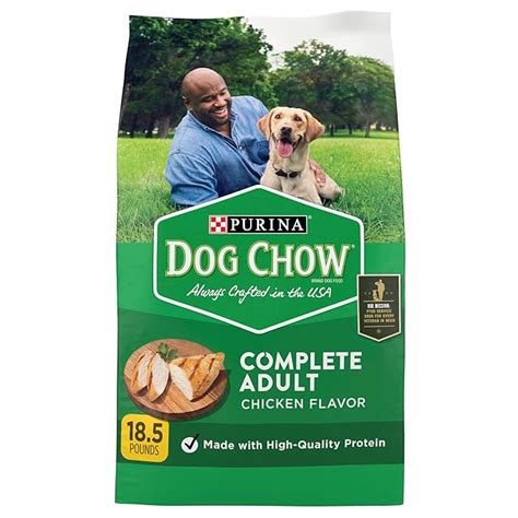 Amazon.com: Purina Dog Chow Complete Adult Chicken Flavor Dry Dog Food ...