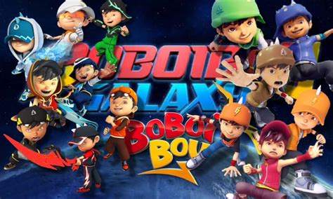 Download Boboiboy HD Complete Elemental Forms Wallpaper | Wallpapers.com