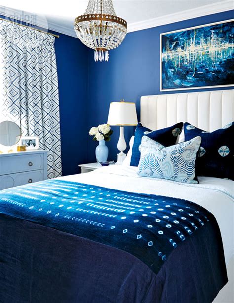 Blue And White Bedroom Decor