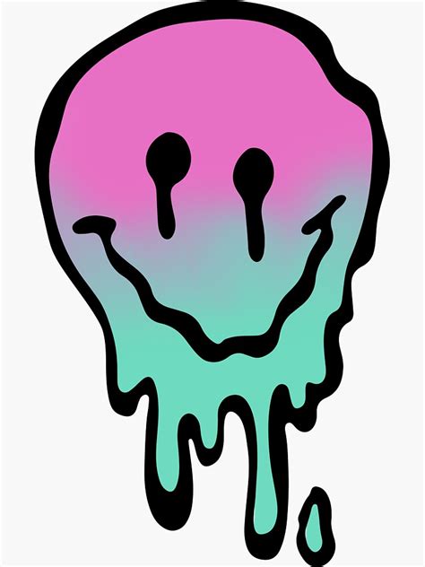 "Melting Emoji" Sticker for Sale by boxitupmama | Redbubble