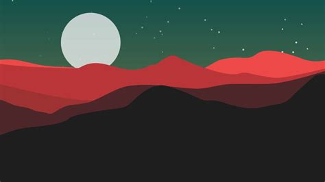 Vector Mountains Animation | Free Background Animations - YouTube