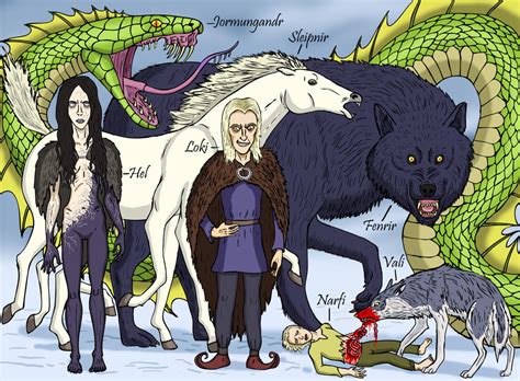 Loki's Children by GoldenMaggot on DeviantArt