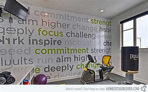 Wallpaper Home Gym Background - Mural Wall