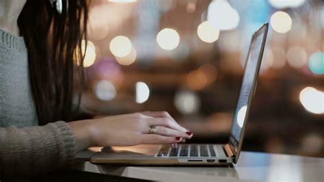 Close-up View Of Female Hands Typing On Stock Footage SBV-316535999 - Storyblocks