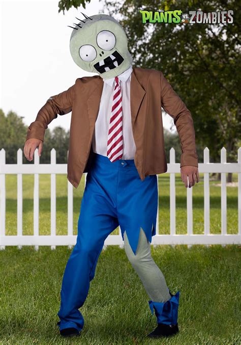 Plants vs Zombies Adult Zombie Costume | Video Game Costumes