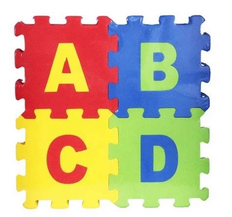 Alphabet & Number Floor Mats for Kids, Puzzle EVA Foam Mat for Children at Rs 120/piece | Puzzle ...