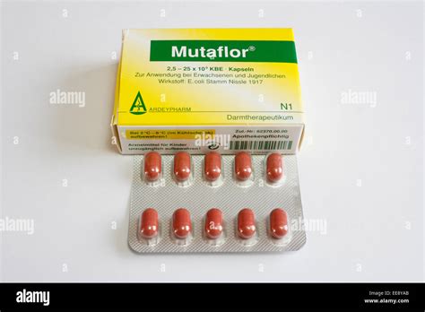 Mutaflor E Coli Nissle Probiotic tablets Stock Photo: 77643731 - Alamy