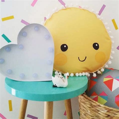 Smile Sun Design Baby Pillow For Kids Boys Girls Bedding Pillows Crib ...