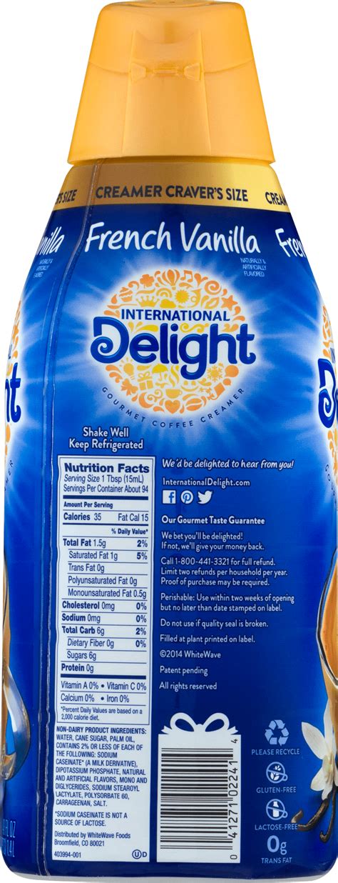 International Delight Coffee Creamer Ingredients / International Delight adds new flavor to ...