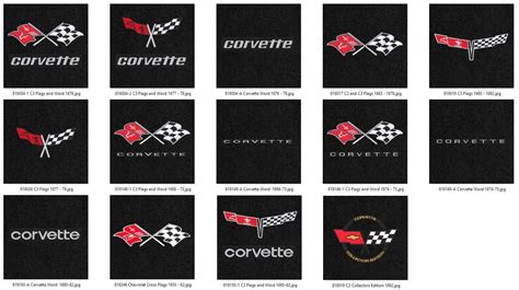 C3 Corvette Logo - LogoDix