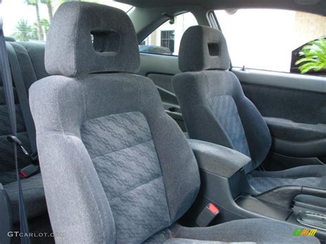 Charcoal Interior 2001 Honda Accord LX Coupe Photo #40737299 | GTCarLot.com