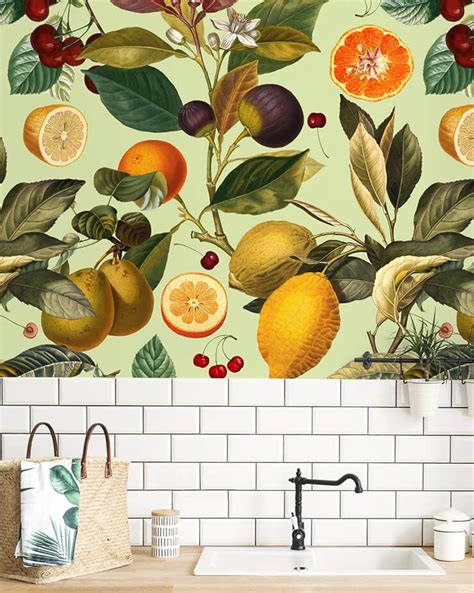 Citrus Wallpaper is the Juicy New Trend | Wallsauce UK