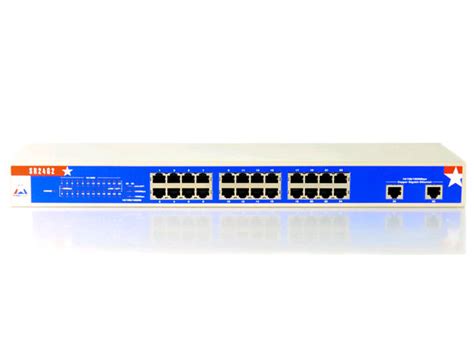 24 PORT 10/100MBPS COPPER RACK SWITCH Omnion Inc