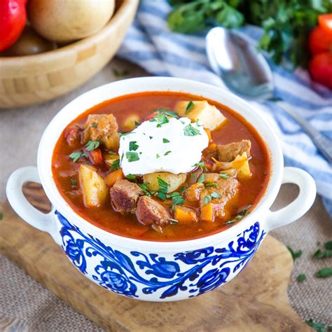 Hungarian Goulash Soup – Smorrebrod