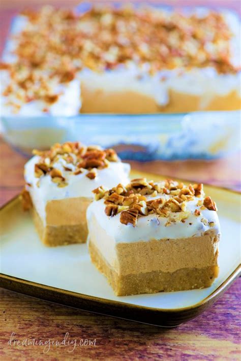 Pumpkin Spice Lush – Easy No-Bake Layered Dessert Recipe – Dreaming in DIY