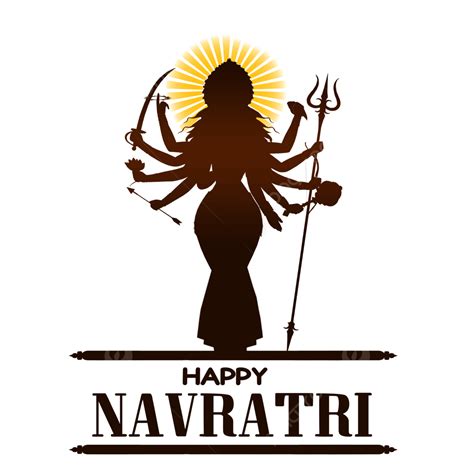 Durga Devi Clipart Png Images Shubh Navratri Hindi Calligraphy With | Hot Sex Picture