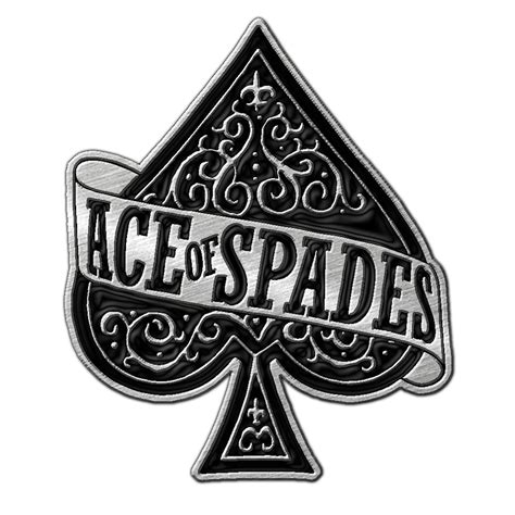 Motorhead Ace Of Spades Logo Metal Pin Badge | Motorhead ace of spades ...