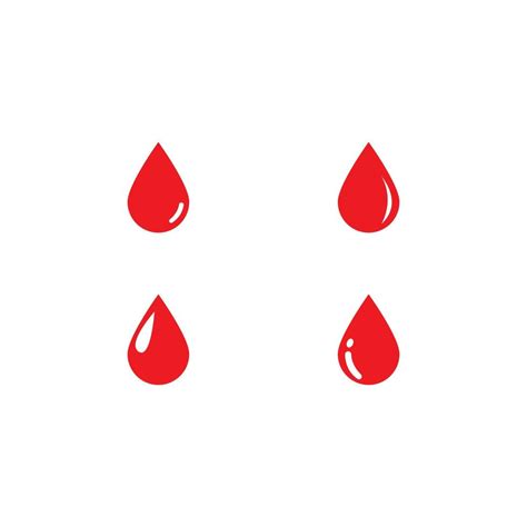 Blood Logo vector icon illustration 13972331 Vector Art at Vecteezy