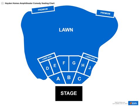 Hayden Homes Amphitheater Seating Charts - RateYourSeats.com