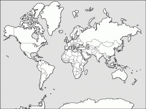 The Continent Of Africa Coloring Page - Coloring Home