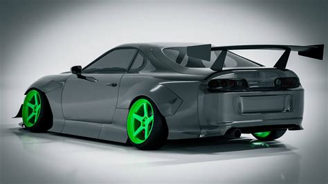 Toyota Supra MK4 Drift Tune - 3D Model by Naudaff3D