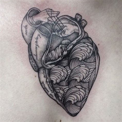 Beautiful Black Heart Tattoo