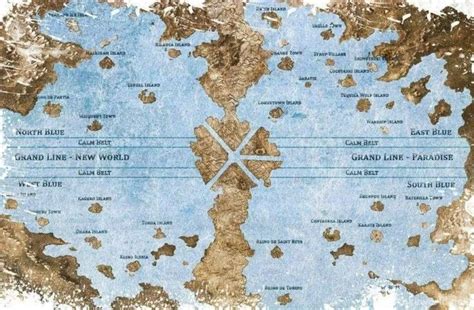 One Piece World Map Navigation Explained