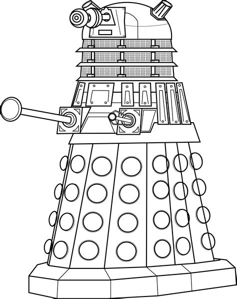 Dalek Drawing at GetDrawings | Free download