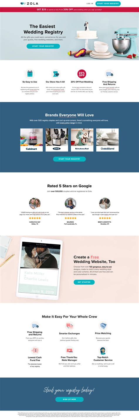 Best landing page design examples to inspire your next layout