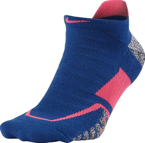 Nike - Nike Men's NikeGrip Elite No Show Tennis Socks Large (9-12) Blue Pink - Walmart.com ...