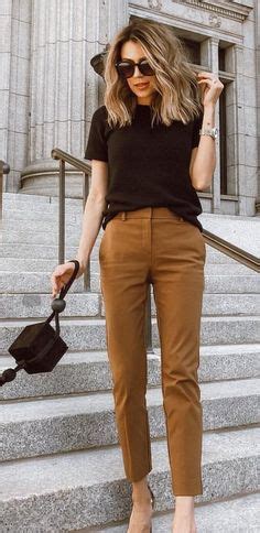 19 Best Brown Pants Outfit images | Brown pants outfit, Casual outfits, Brown pants