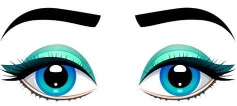 Female Blue Eyes with Eyebrows PNG Clip Art | Cartoon eyes, Cartoon eyes drawing, Eyes clipart