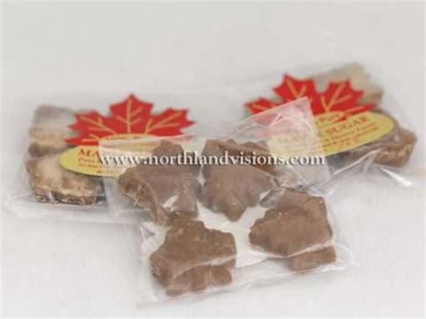 Maple Sugar Leaf Shaped Candy | Northland Visions