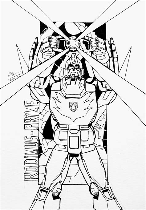 Rodimus prime by Cyclonus84 on DeviantArt