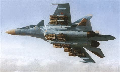 How many bombs can Su 34 carry? A lot! [1373 × 831] : MilitaryPorn