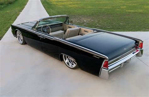 1961, Lincoln, Continental, Convertible 02 Wallpapers HD / Desktop and Mobile Backgrounds