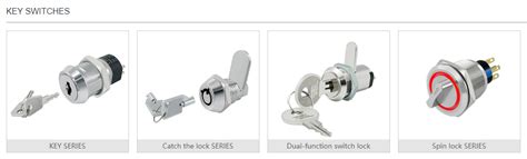 Buy Wholesale China High Quality Key Switch 2 Or 3 Position Lock For Vending Forklifit Keylock ...