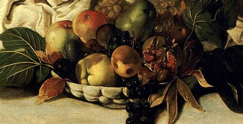 Caravaggio Still Life With Fruit