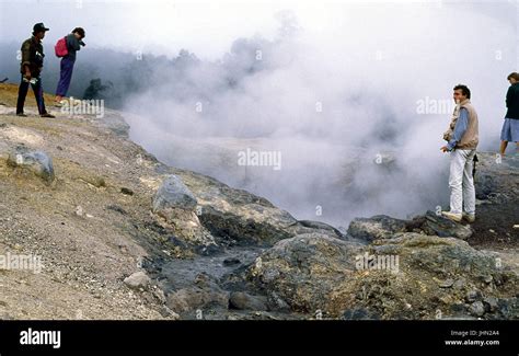 Dieng Plateau; Active Volcano; Bali, Indonesia Stock Photo - Alamy